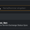 Exchange Status Sync – Bild 7