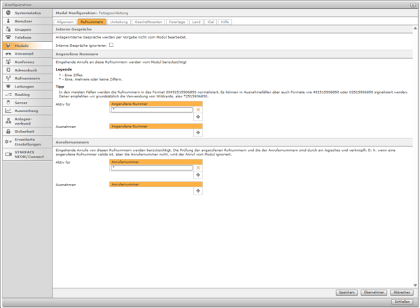 Feiertagsumleitung (Managed Service) – Bild 6