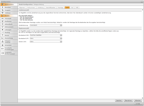 Feiertagsumleitung (Managed Service) – Bild 5
