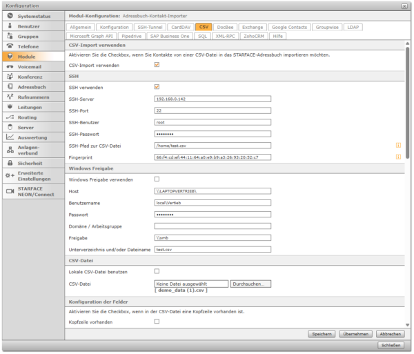 Adressbuch Kontakt Importer bis 50 User – Bild 9