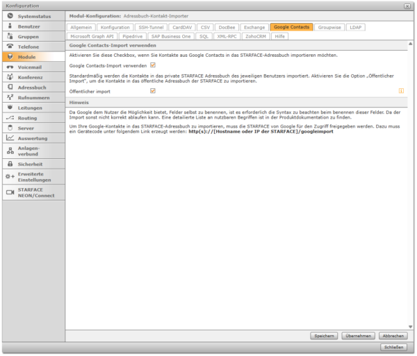Adressbuch Kontakt Importer bis 25 User (Managed Service) – Bild 12