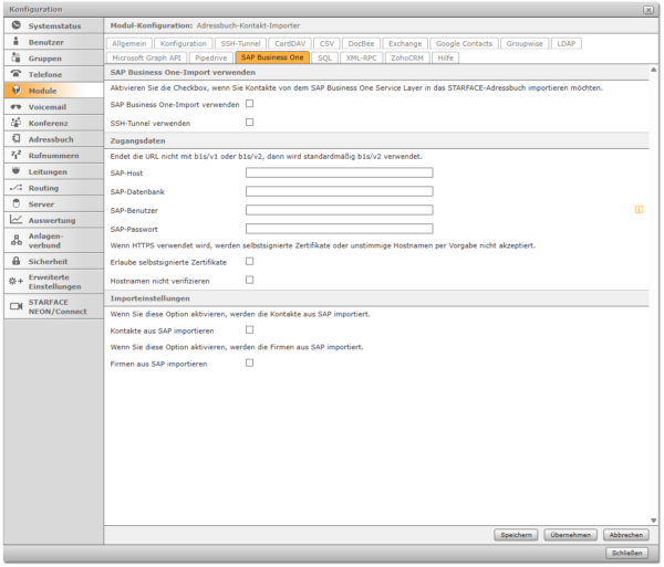 Adressbuch Kontakt Importer bis 25 User (Managed Service) – Bild 13
