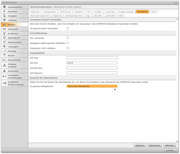 Adressbuch Kontakt Importer bis 5 User (Softwarepflegevereinbarung) – Bild 16