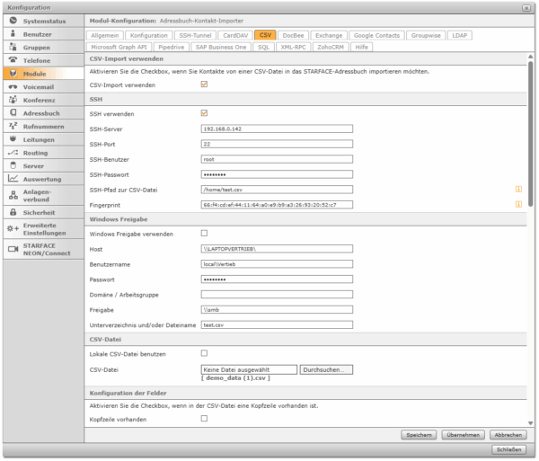 Adressbuch Kontakt Importer bis 10 User (Softwarepflegevereinbarung) – Bild 9